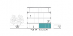 Position von Wohnung 2 im Haus 33 - EG rechts